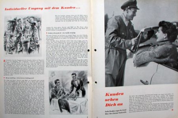 "Shell Station" Tankstellen-Magazin 1952 (1391)